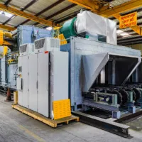 Close-up of Industrial Machinery at Epcon Facility