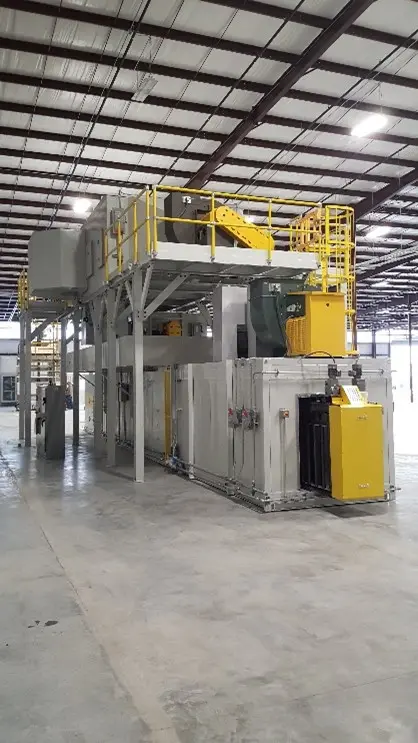 Pyrocleaning Furnace - Pyrocleaning Furnace with Integrated Thermal Oxidizer for High-Efficiency Emission Control