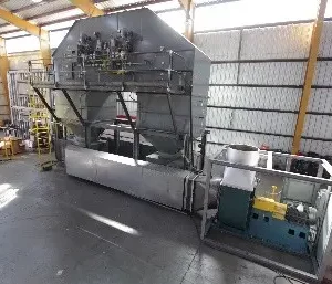 dying over with integrated heat reclamation dying over with integrated heat reclamation